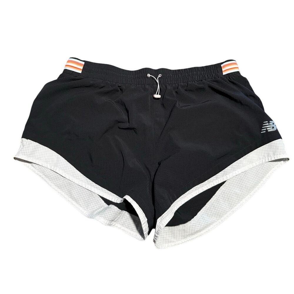 New Balance Q Speed Fuel Shorts, Black, Running Workout Gym, Women's Medium - Picture 2 of 7
